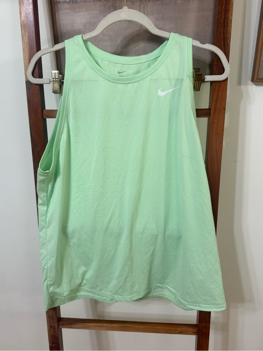Nike Mint Green Performance Tank Top